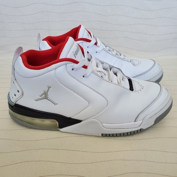 Jordan Other - Nike Mens Air Jordan 3 Retro BIG FUND Silver Gire Red Cement Sz 10.5, BV6273-100